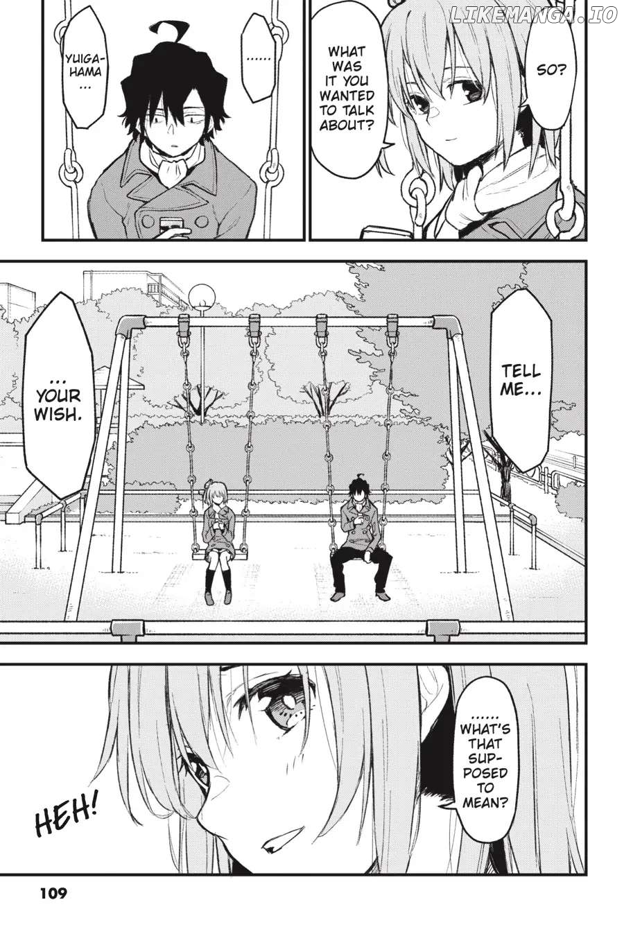 Yahari Ore no Seishun Love Come wa Machigatteiru @comic Chapter 104 - page 8