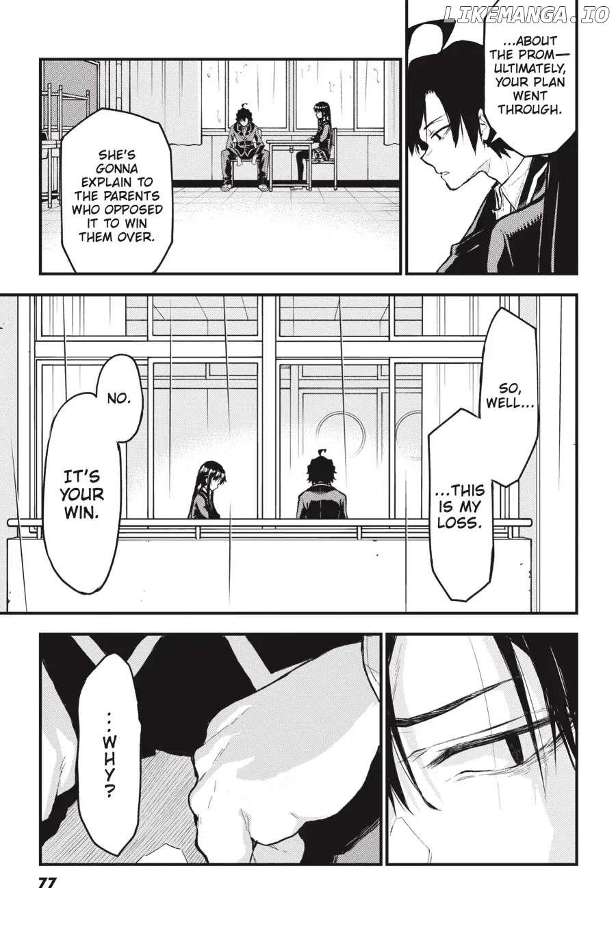 Yahari Ore no Seishun Love Come wa Machigatteiru @comic Chapter 103.5 - page 13