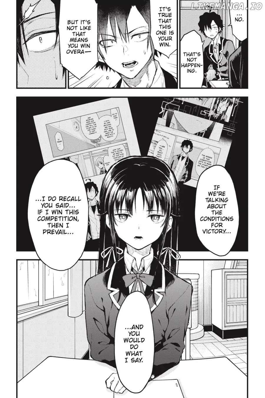 Yahari Ore no Seishun Love Come wa Machigatteiru @comic Chapter 103.5 - page 18