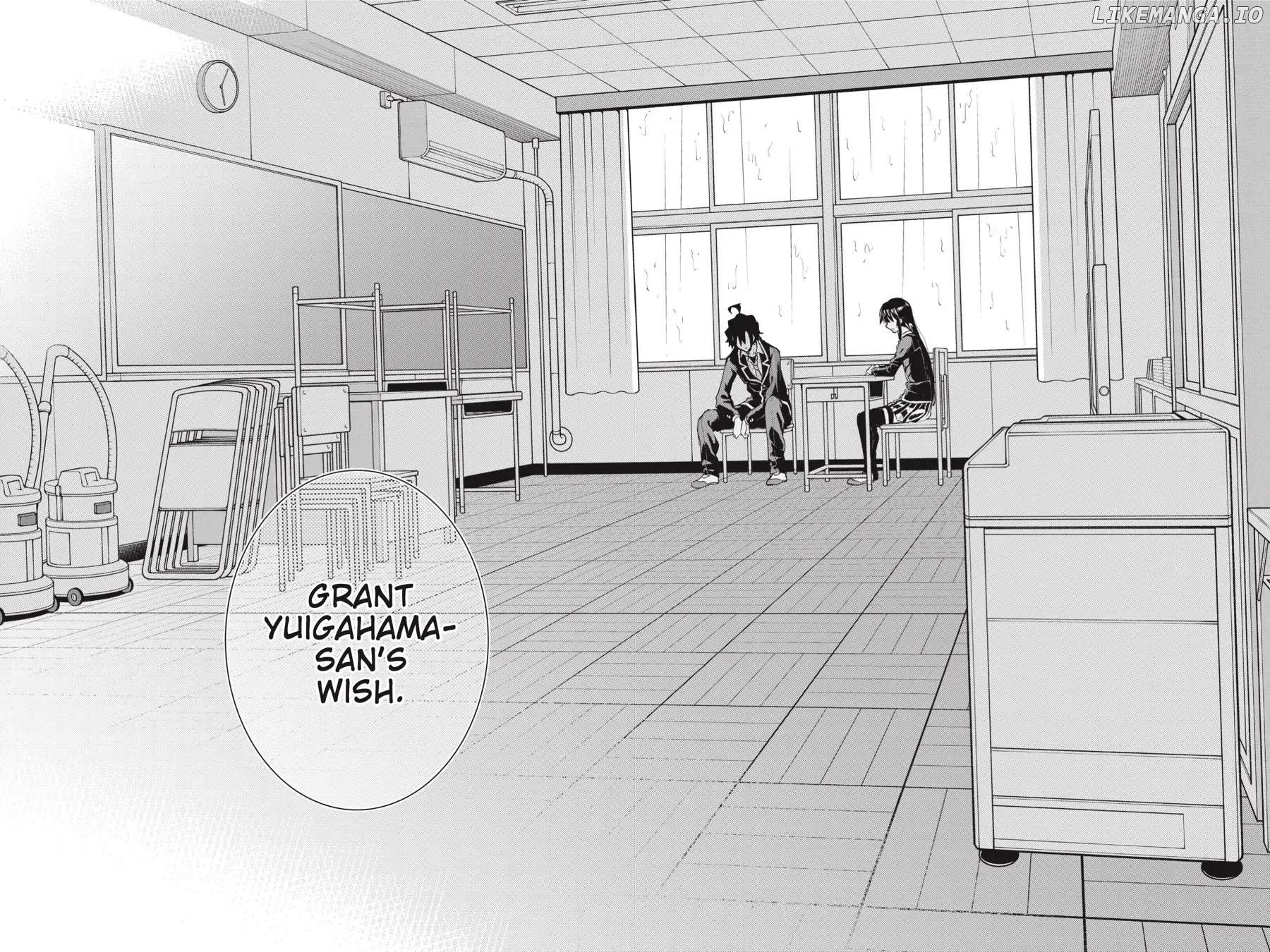 Yahari Ore no Seishun Love Come wa Machigatteiru @comic Chapter 103.5 - page 27