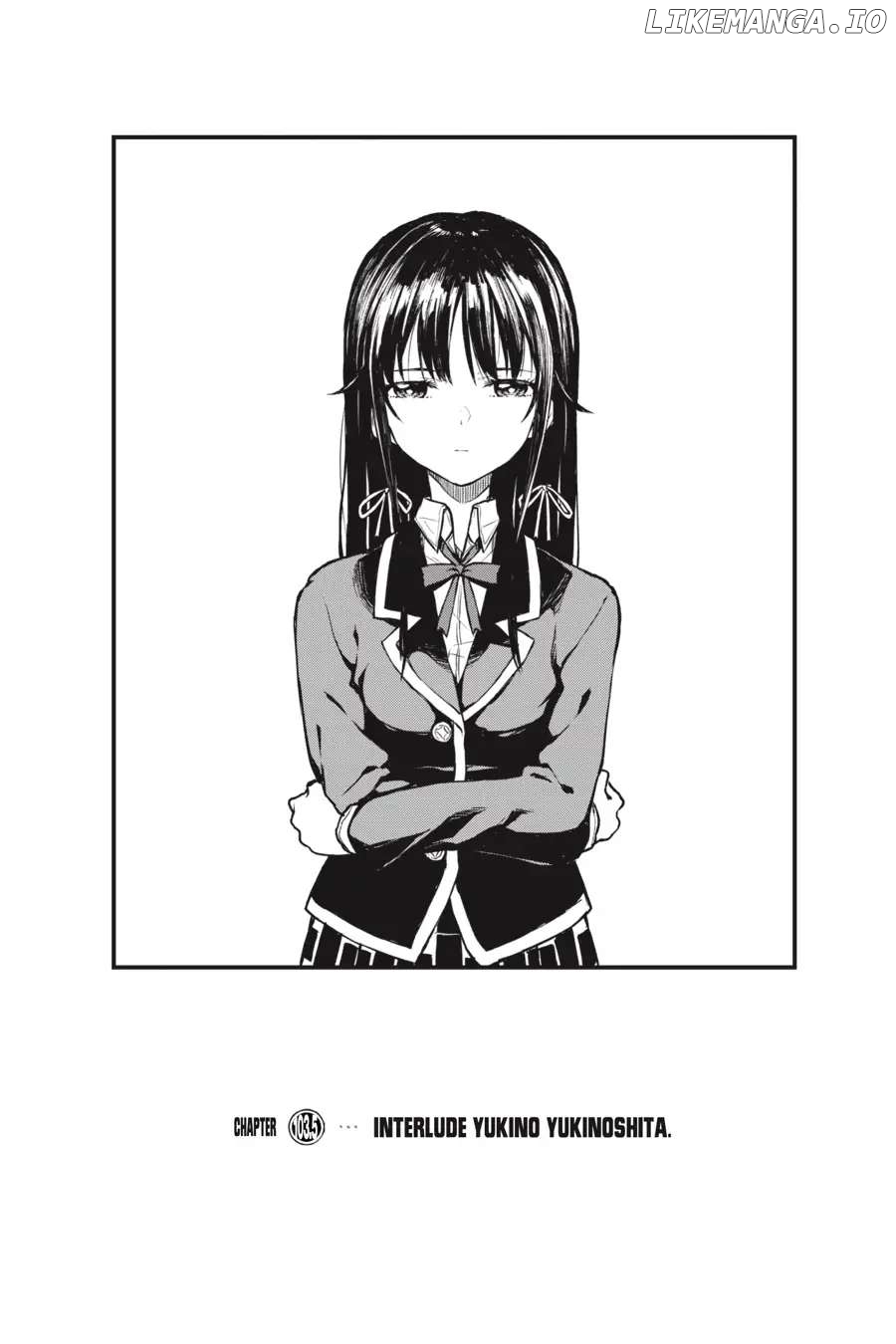 Yahari Ore no Seishun Love Come wa Machigatteiru @comic Chapter 103.5 - page 4