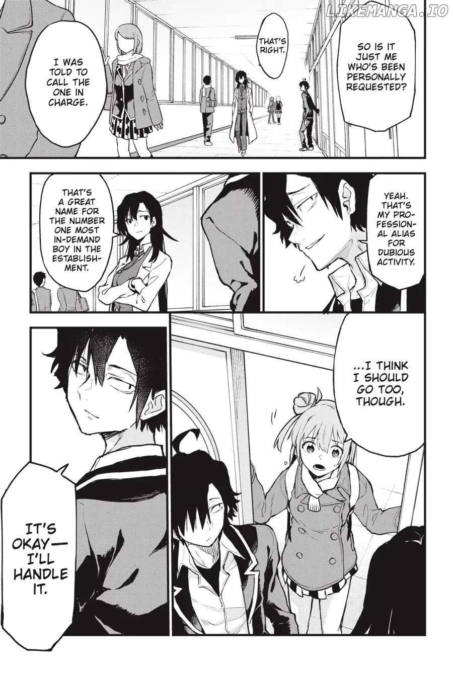 Yahari Ore no Seishun Love Come wa Machigatteiru @comic Chapter 103 - page 3