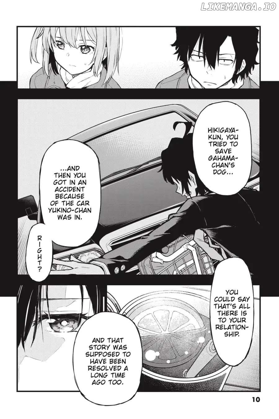 Yahari Ore no Seishun Love Come wa Machigatteiru @comic Chapter 102 - page 10