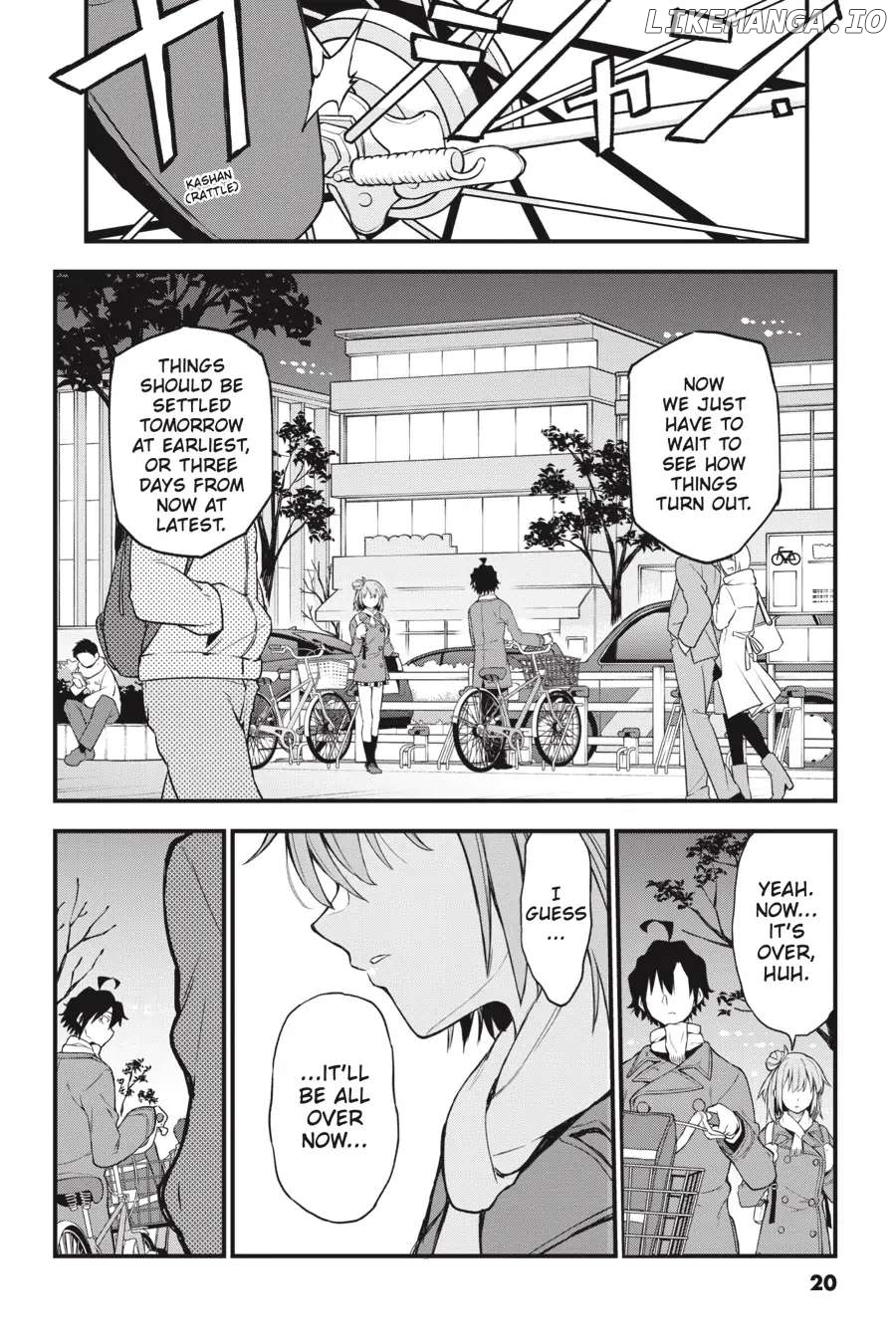 Yahari Ore no Seishun Love Come wa Machigatteiru @comic Chapter 102 - page 20