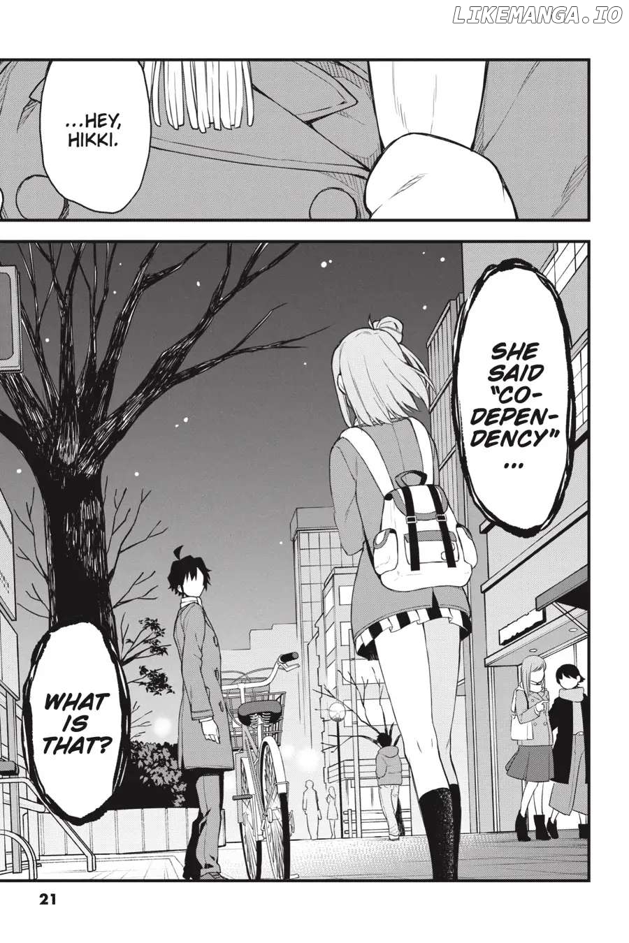 Yahari Ore no Seishun Love Come wa Machigatteiru @comic Chapter 102 - page 21