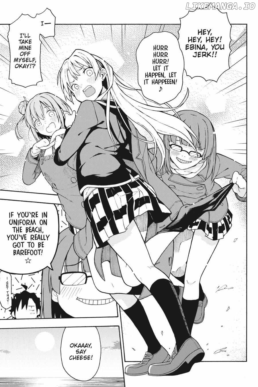 Yahari Ore no Seishun Love Come wa Machigatteiru @comic Chapter 101 - page 17