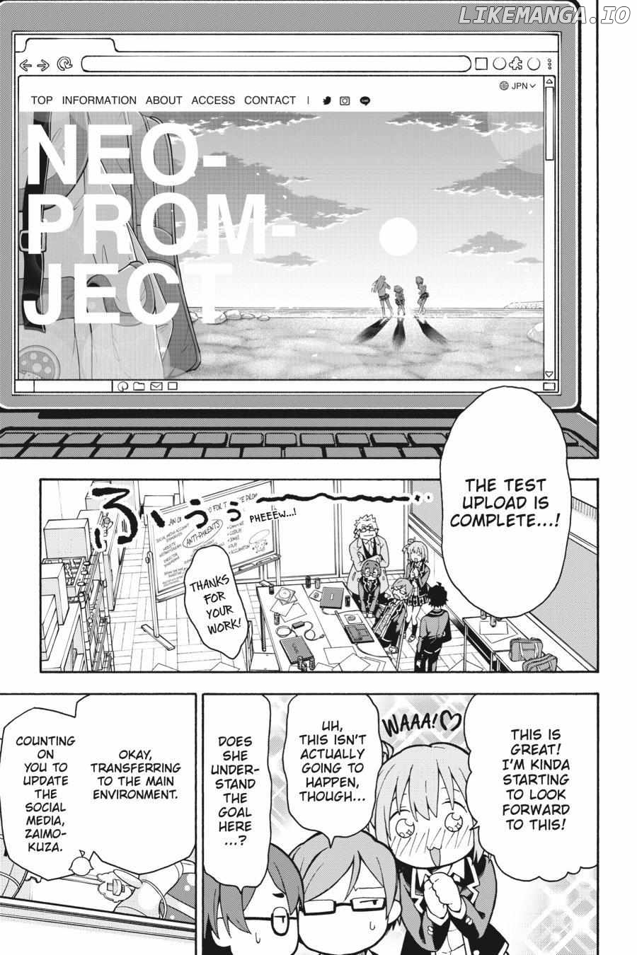 Yahari Ore no Seishun Love Come wa Machigatteiru @comic Chapter 101 - page 26