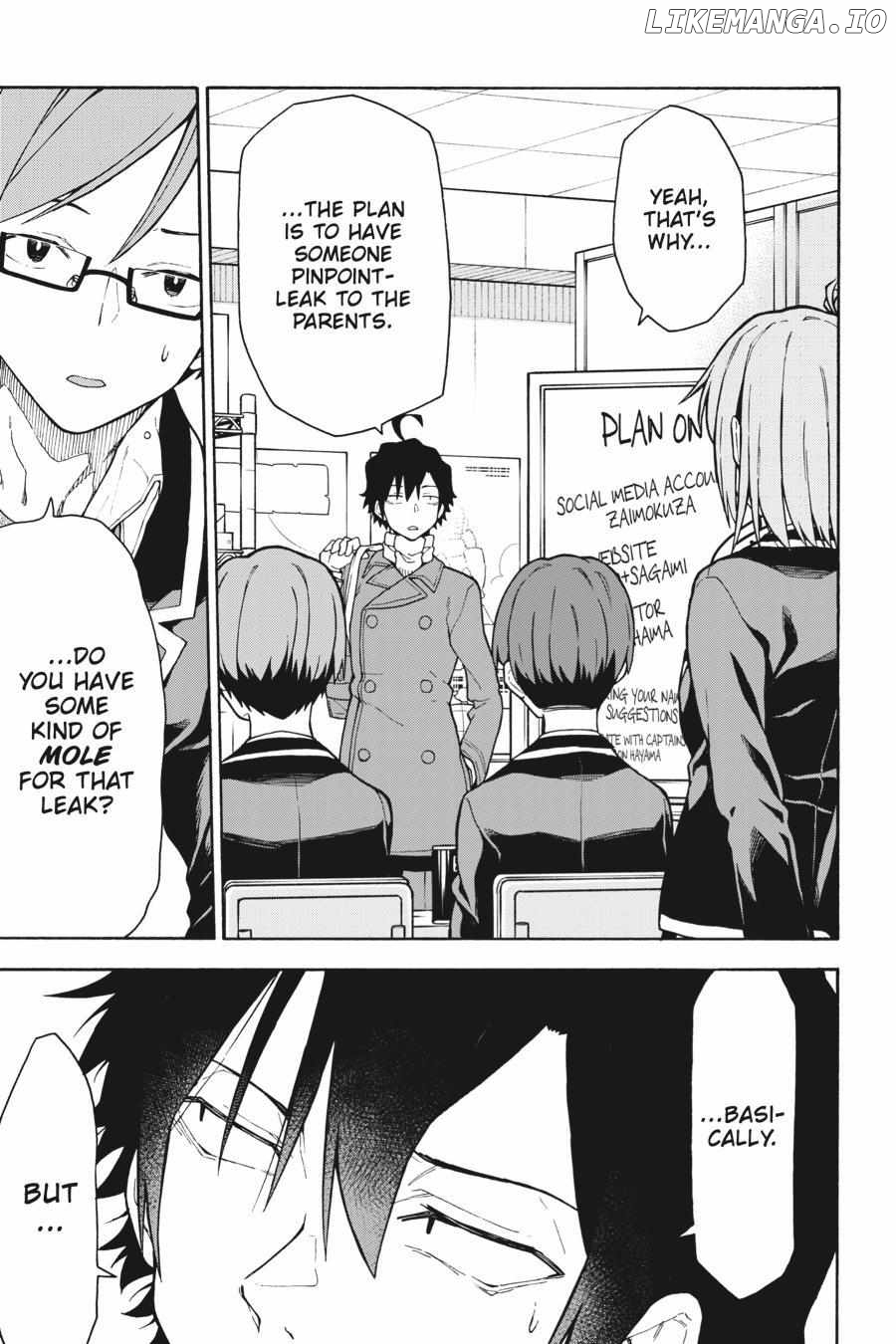 Yahari Ore no Seishun Love Come wa Machigatteiru @comic Chapter 101 - page 28