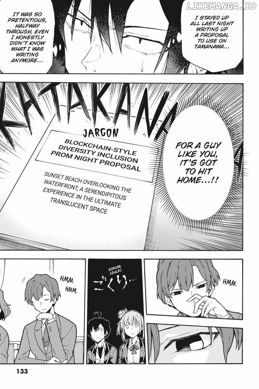 Yahari Ore no Seishun Love Come wa Machigatteiru @comic Chapter 101 - page 3