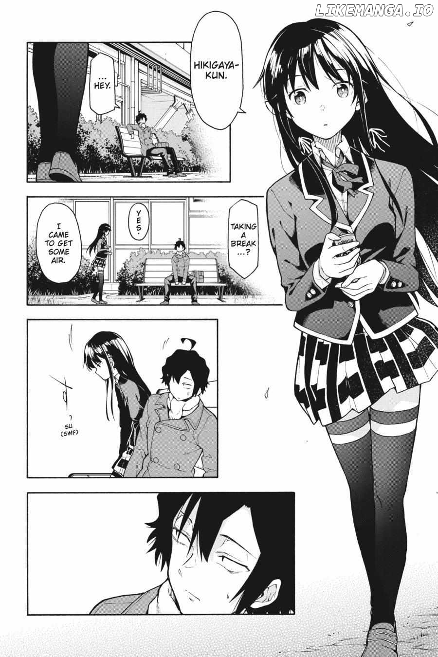 Yahari Ore no Seishun Love Come wa Machigatteiru @comic Chapter 100 - page 12