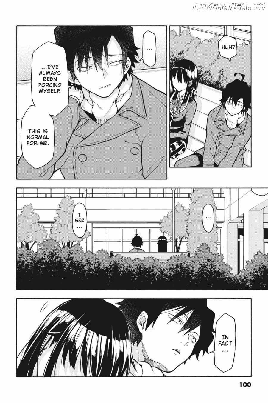 Yahari Ore no Seishun Love Come wa Machigatteiru @comic Chapter 100 - page 14