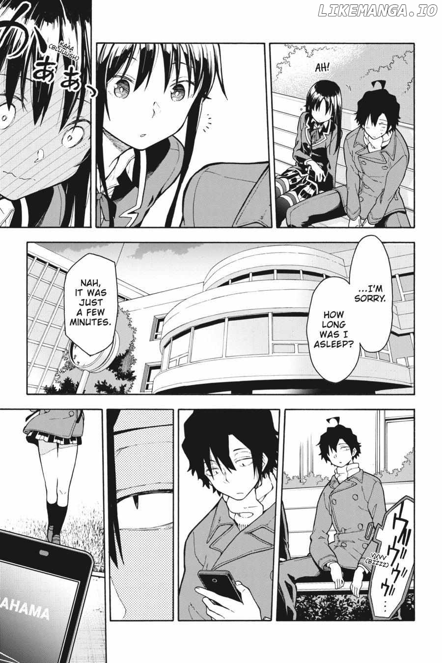 Yahari Ore no Seishun Love Come wa Machigatteiru @comic Chapter 100 - page 17
