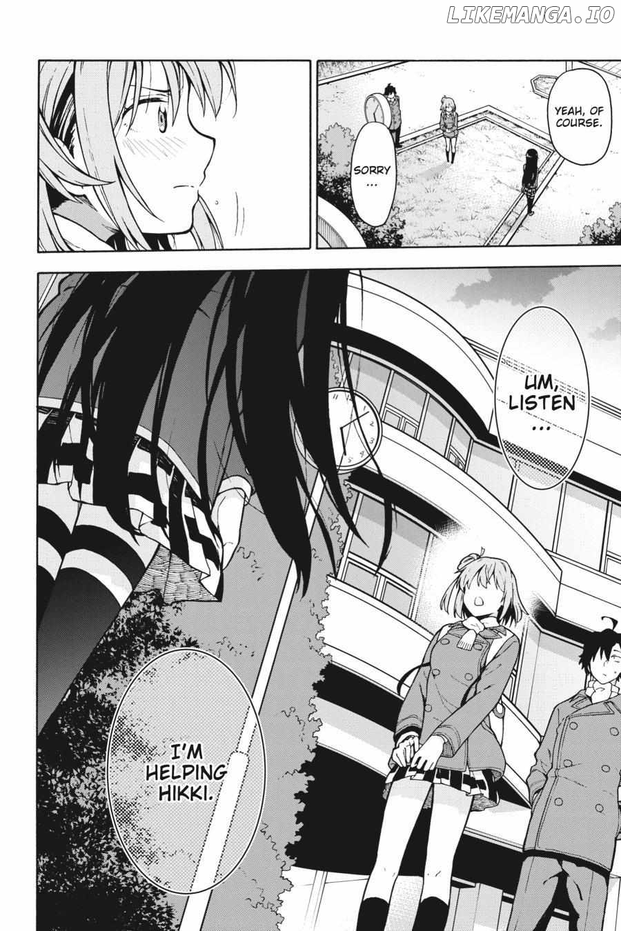 Yahari Ore no Seishun Love Come wa Machigatteiru @comic Chapter 100 - page 20