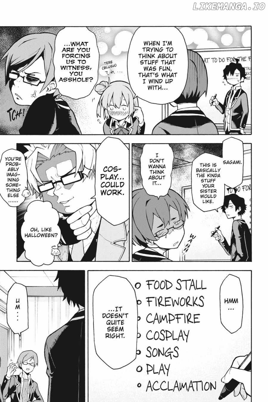 Yahari Ore no Seishun Love Come wa Machigatteiru @comic Chapter 100 - page 5