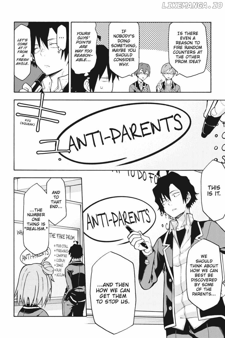 Yahari Ore no Seishun Love Come wa Machigatteiru @comic Chapter 100 - page 6
