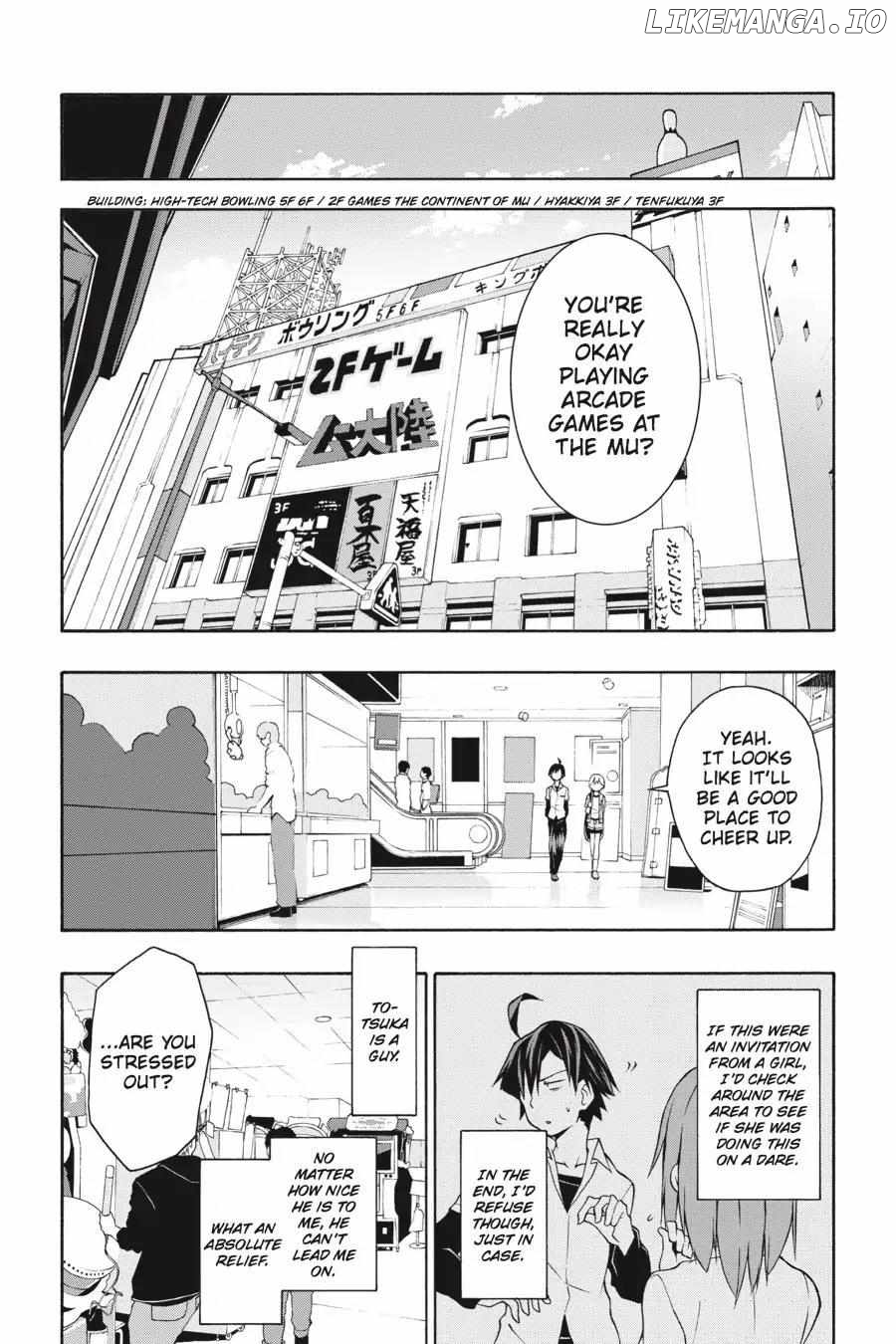 Yahari Ore no Seishun Love Come wa Machigatteiru @comic Chapter 14 - page 12