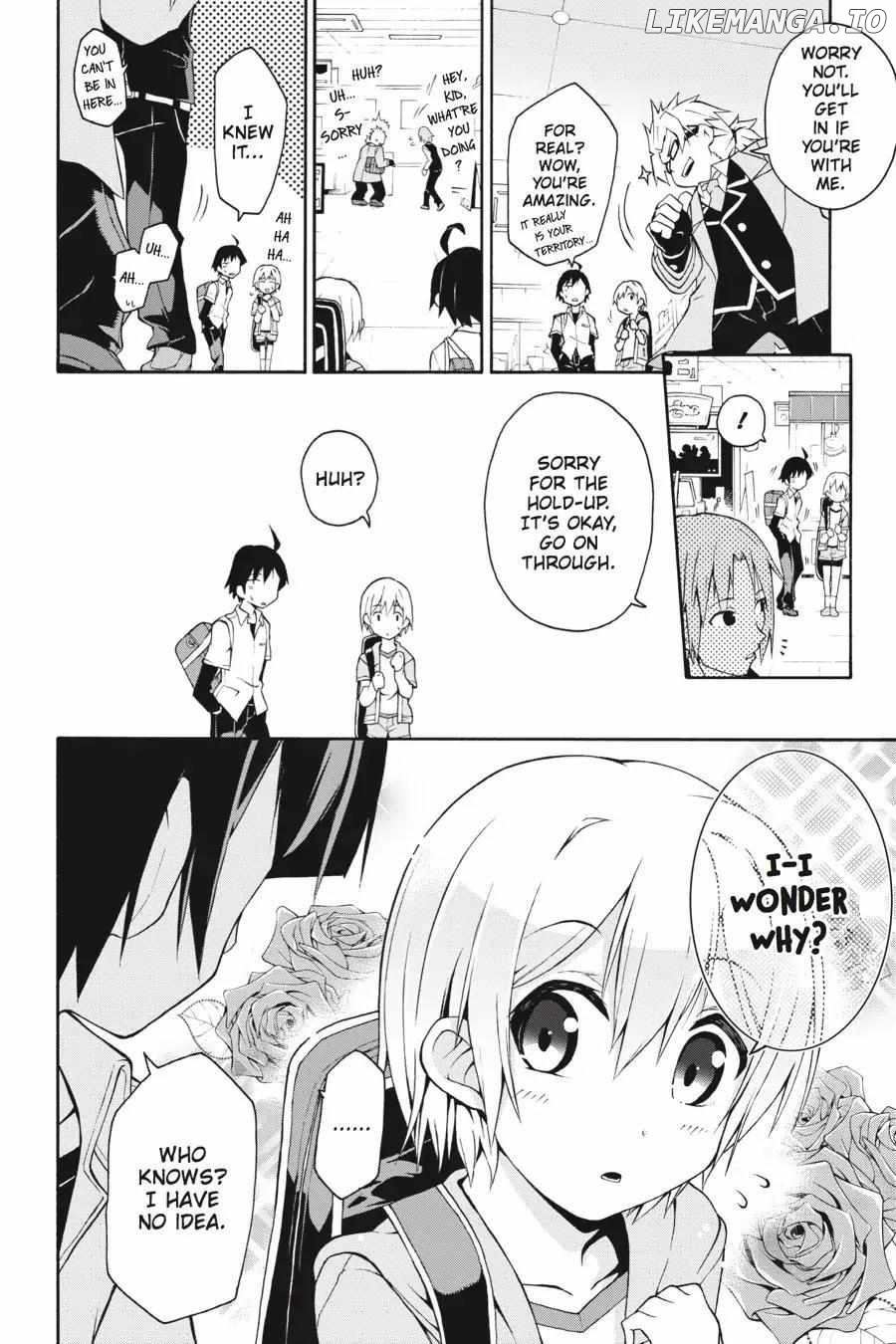 Yahari Ore no Seishun Love Come wa Machigatteiru @comic Chapter 14 - page 16