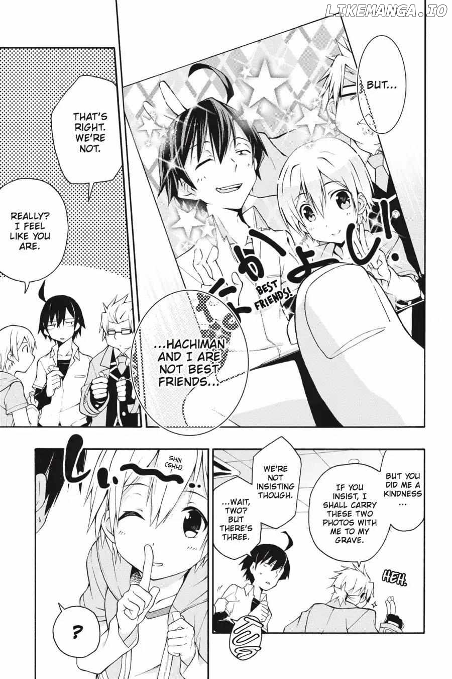 Yahari Ore no Seishun Love Come wa Machigatteiru @comic Chapter 14 - page 19
