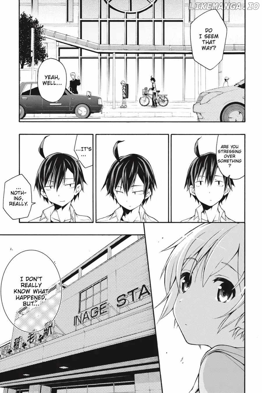 Yahari Ore no Seishun Love Come wa Machigatteiru @comic Chapter 14 - page 23