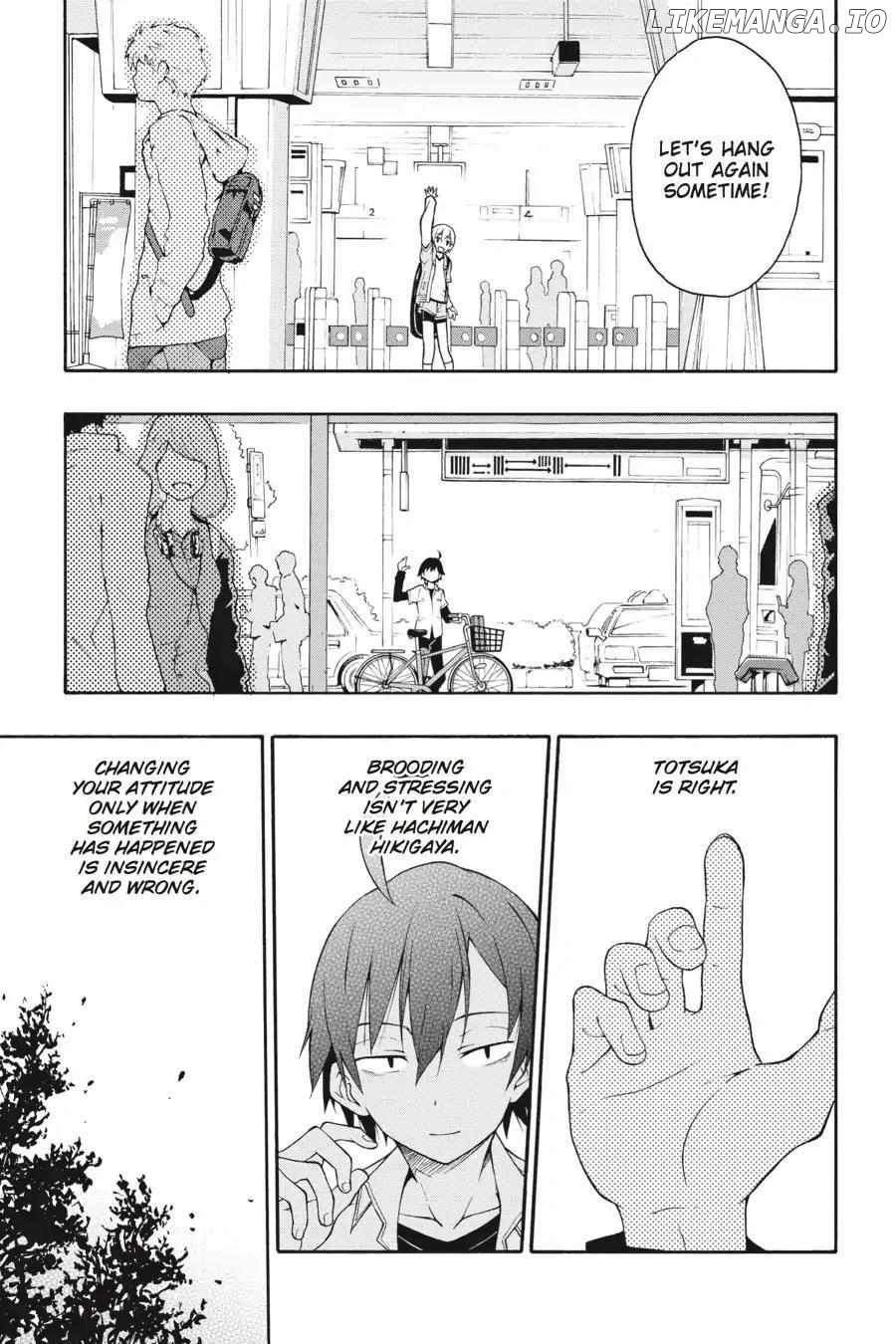 Yahari Ore no Seishun Love Come wa Machigatteiru @comic Chapter 14 - page 25