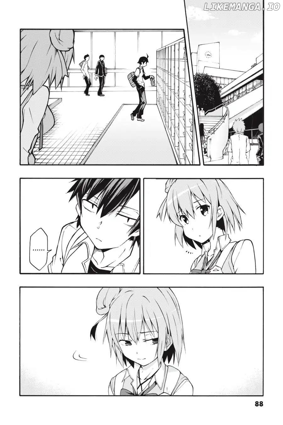 Yahari Ore no Seishun Love Come wa Machigatteiru @comic Chapter 14 - page 26