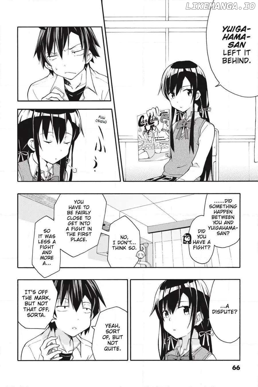Yahari Ore no Seishun Love Come wa Machigatteiru @comic Chapter 14 - page 4