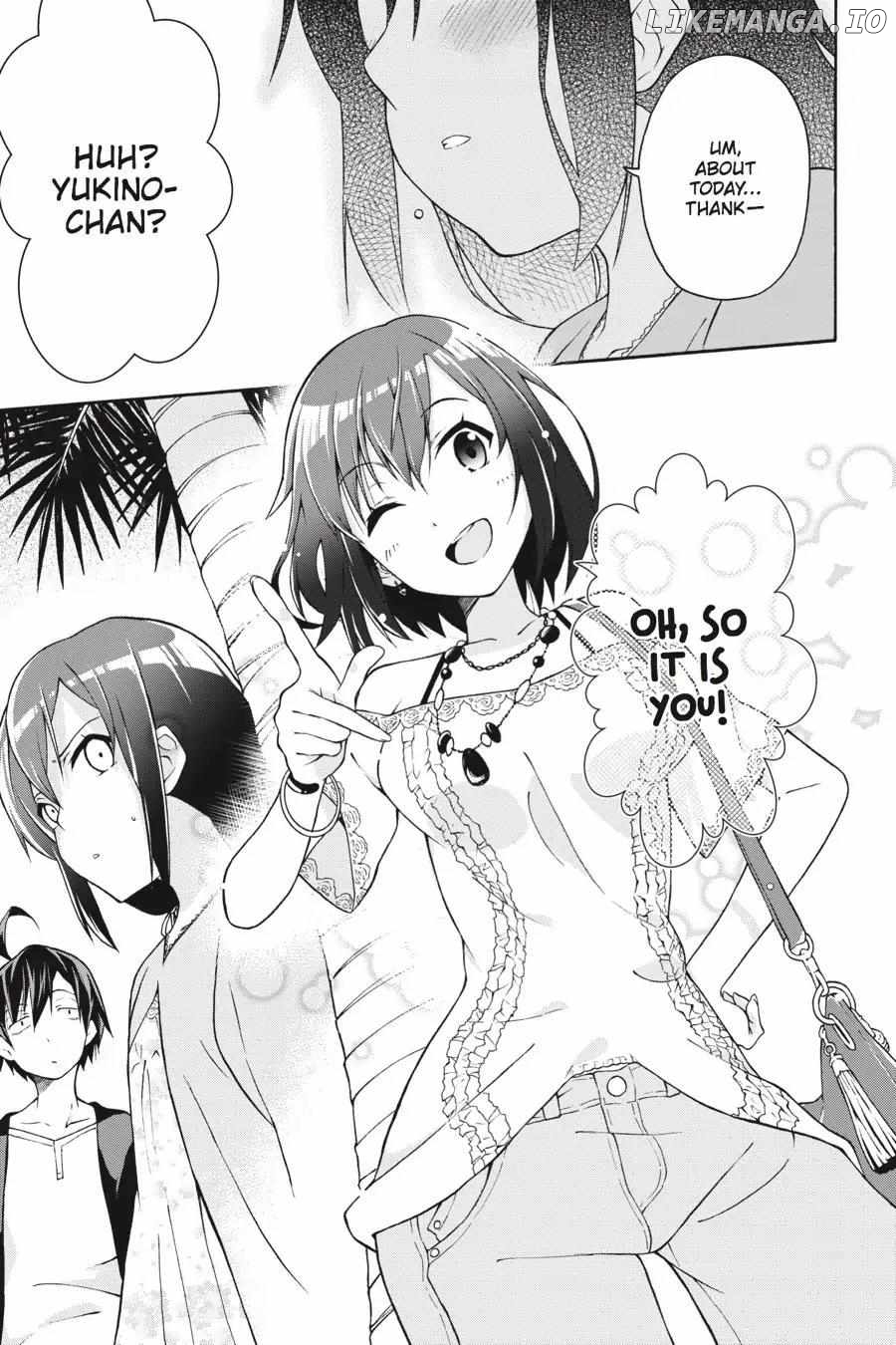 Yahari Ore no Seishun Love Come wa Machigatteiru @comic Chapter 16 - page 27