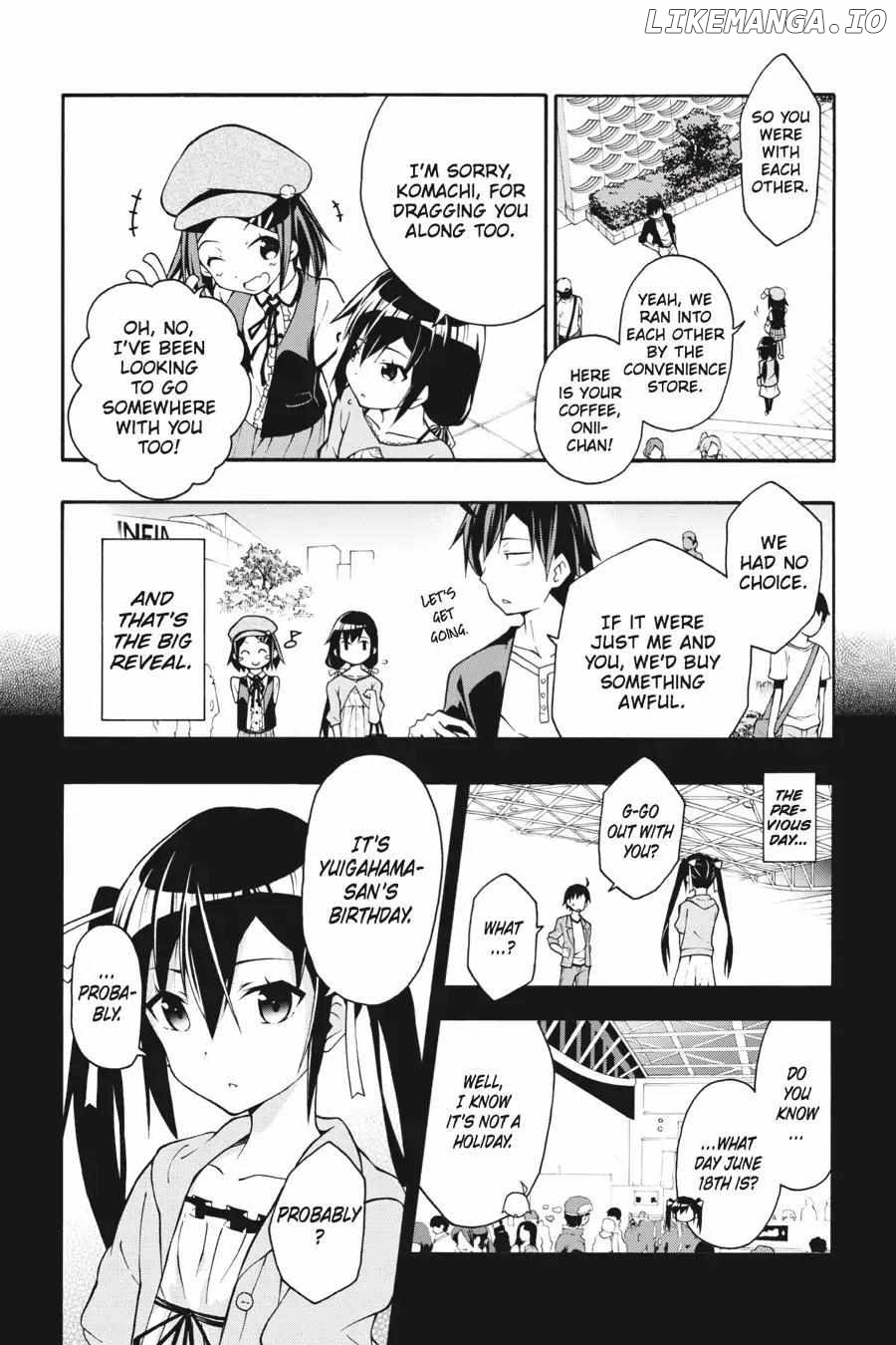 Yahari Ore no Seishun Love Come wa Machigatteiru @comic Chapter 16 - page 3