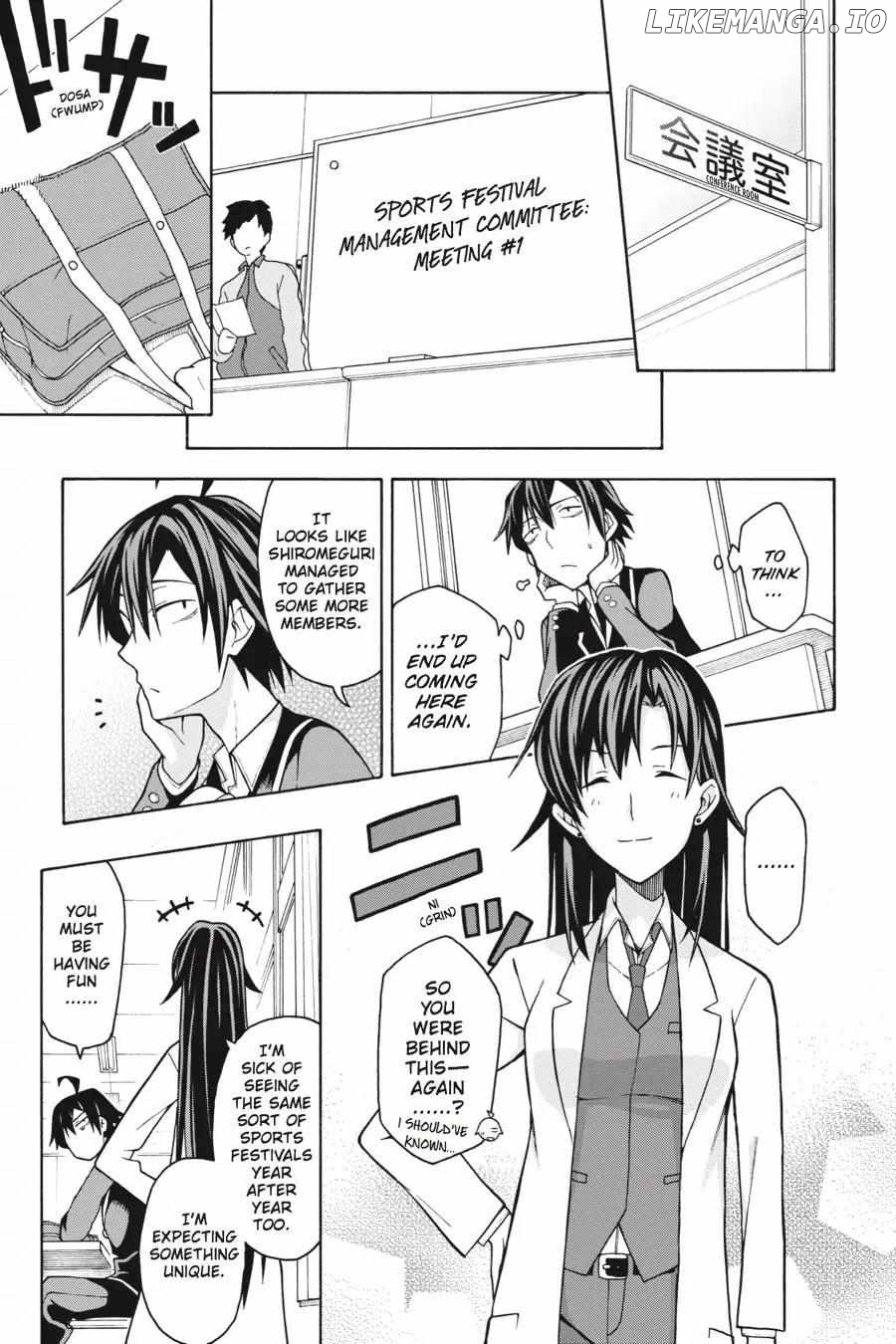 Yahari Ore no Seishun Love Come wa Machigatteiru @comic Chapter 44 - page 13