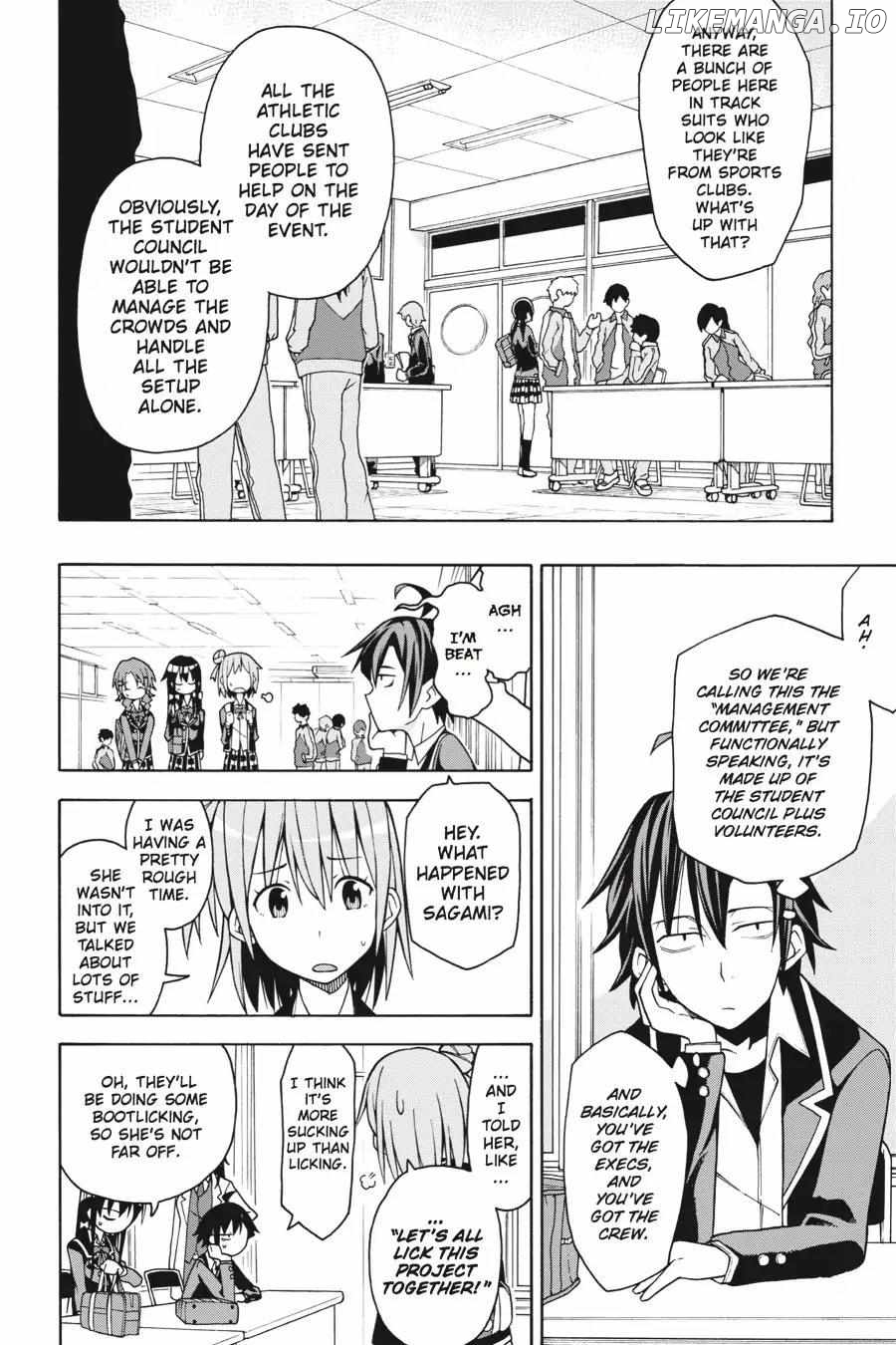 Yahari Ore no Seishun Love Come wa Machigatteiru @comic Chapter 44 - page 14