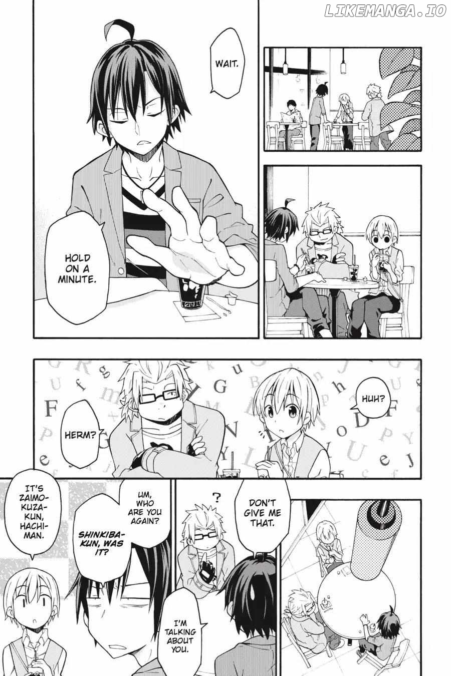 Yahari Ore no Seishun Love Come wa Machigatteiru @comic Chapter 31 - page 15