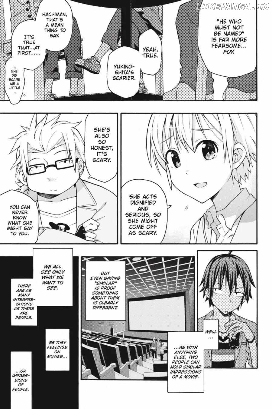 Yahari Ore no Seishun Love Come wa Machigatteiru @comic Chapter 31 - page 19