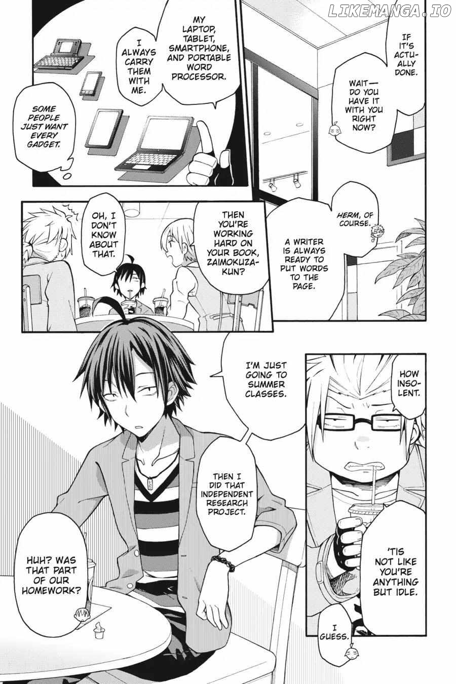 Yahari Ore no Seishun Love Come wa Machigatteiru @comic Chapter 31 - page 21