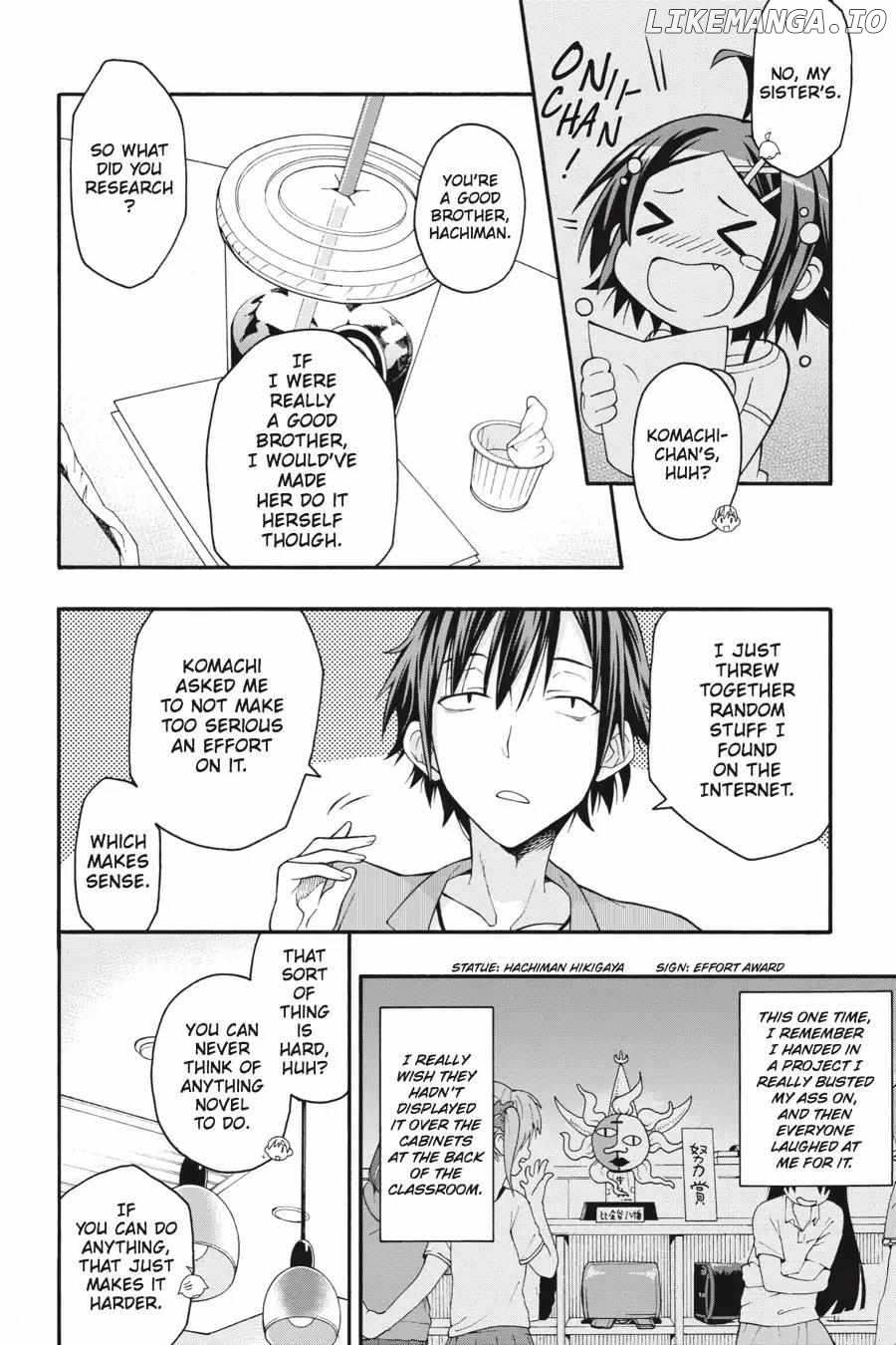 Yahari Ore no Seishun Love Come wa Machigatteiru @comic Chapter 31 - page 22