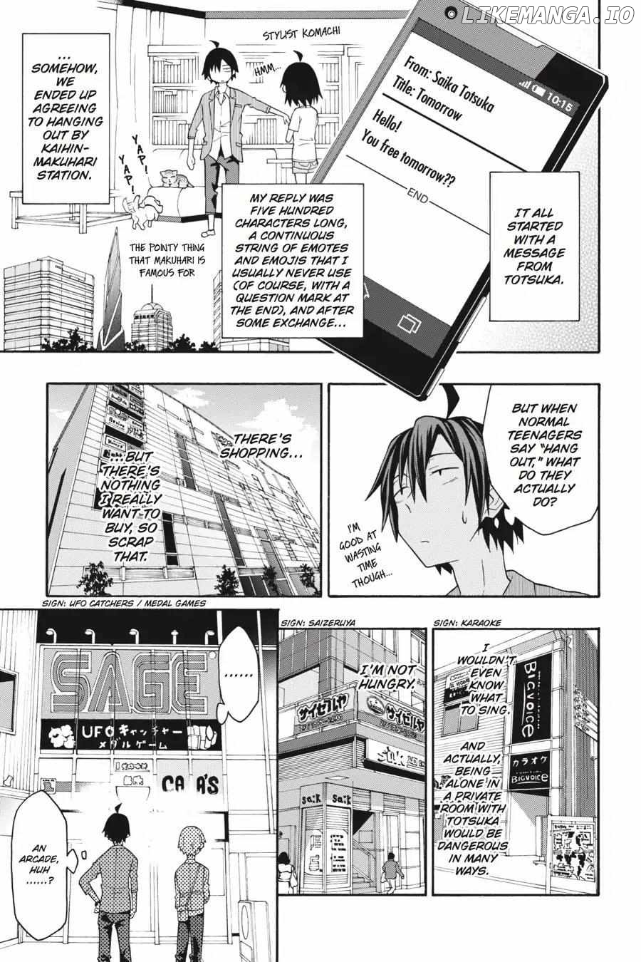 Yahari Ore no Seishun Love Come wa Machigatteiru @comic Chapter 31 - page 5