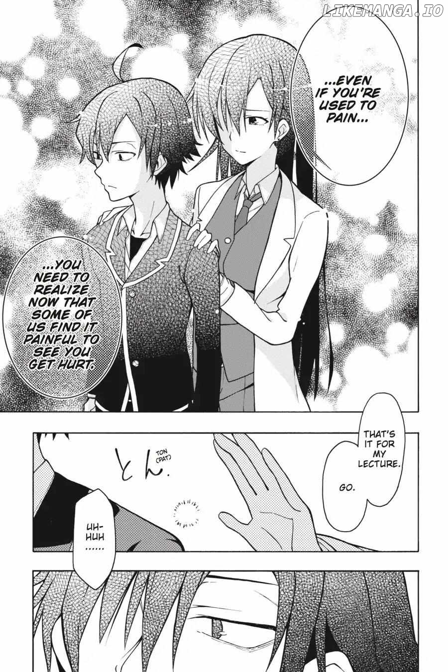 Yahari Ore no Seishun Love Come wa Machigatteiru @comic Chapter 43 - page 9