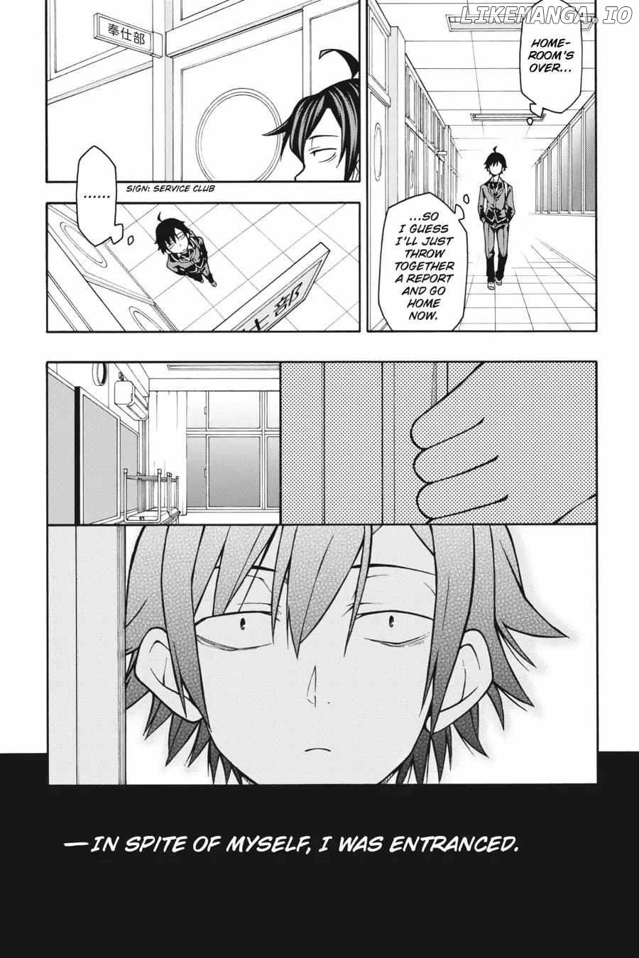 Yahari Ore no Seishun Love Come wa Machigatteiru @comic Chapter 43 - page 11