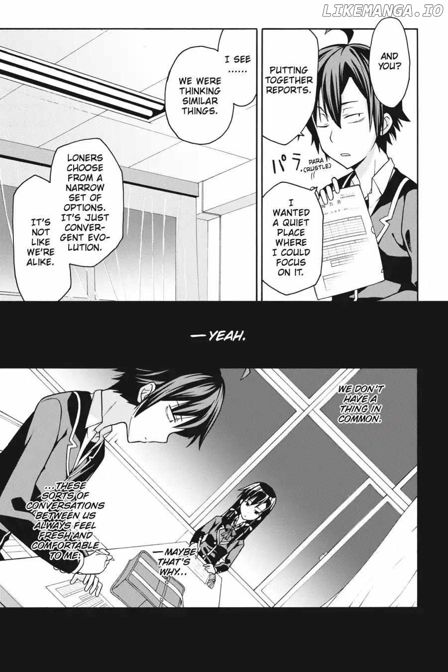 Yahari Ore no Seishun Love Come wa Machigatteiru @comic Chapter 43 - page 13