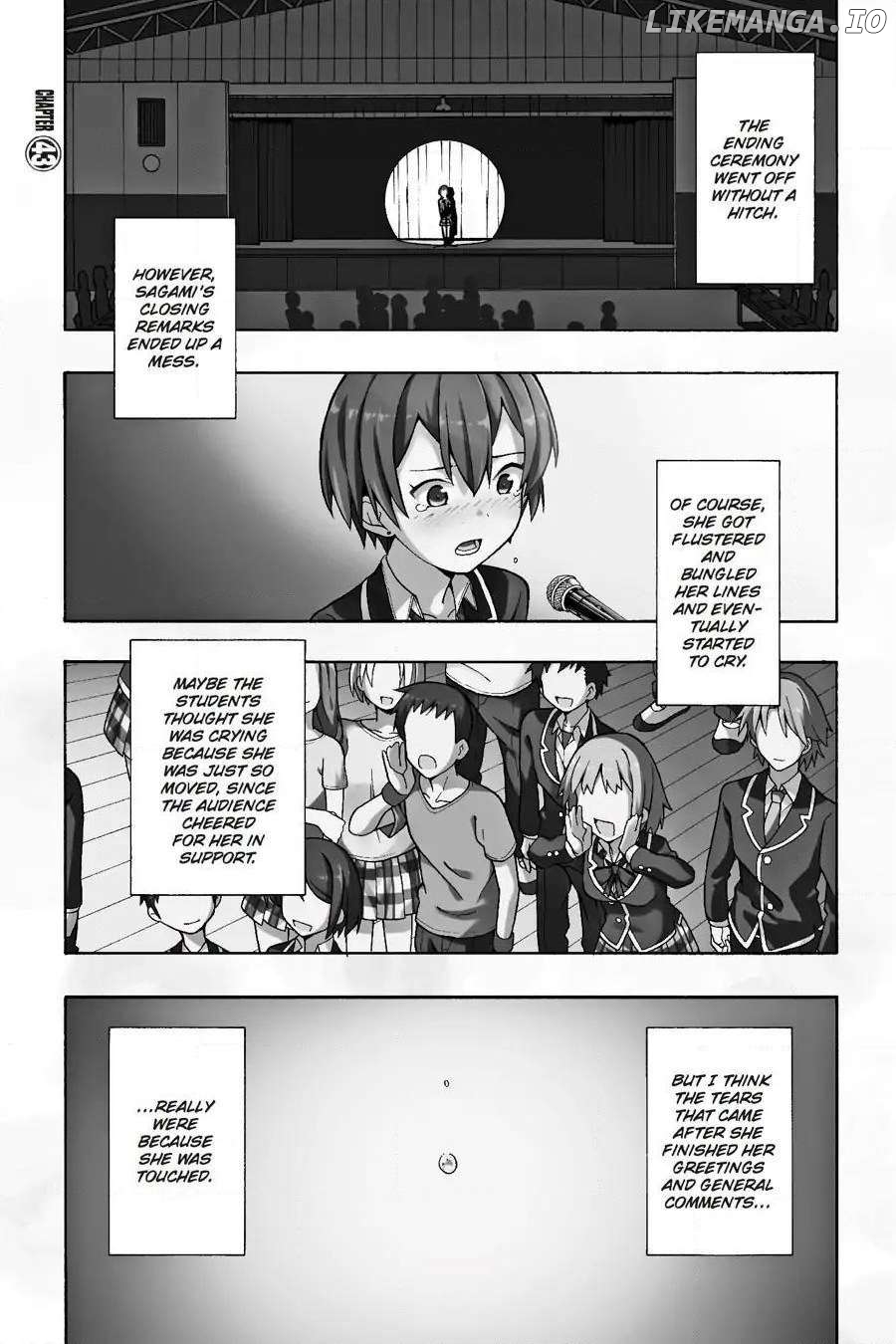 Yahari Ore no Seishun Love Come wa Machigatteiru @comic Chapter 43 - page 1
