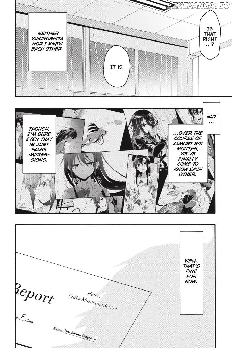 Yahari Ore no Seishun Love Come wa Machigatteiru @comic Chapter 43 - page 19