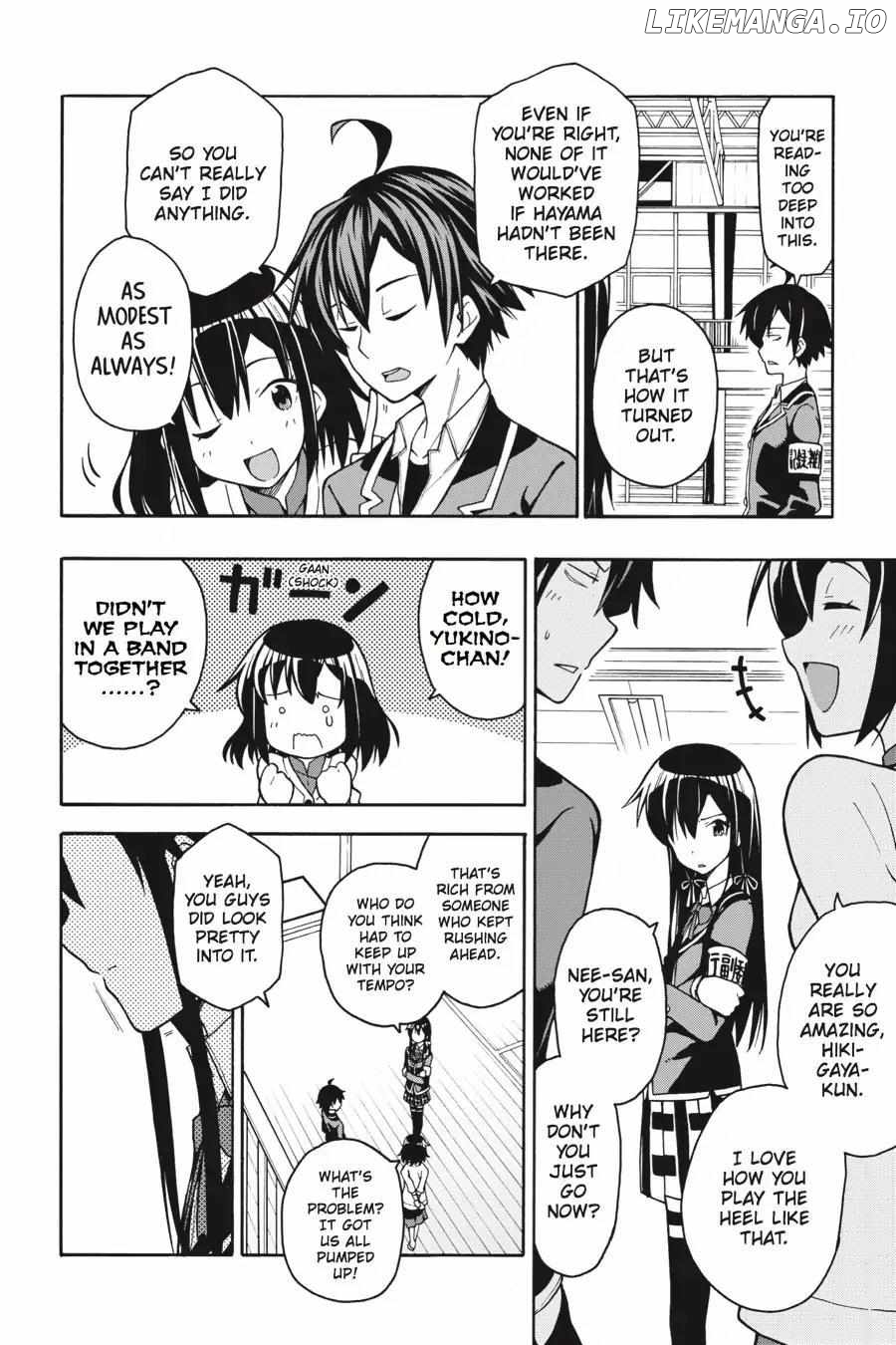 Yahari Ore no Seishun Love Come wa Machigatteiru @comic Chapter 43 - page 6