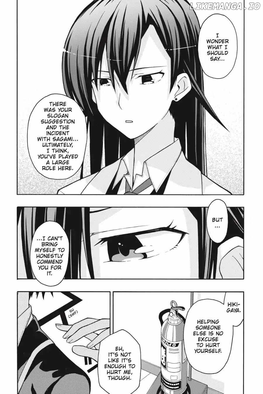 Yahari Ore no Seishun Love Come wa Machigatteiru @comic Chapter 43 - page 8