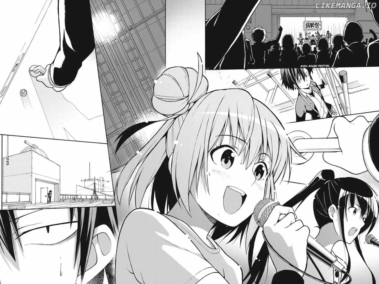 Yahari Ore no Seishun Love Come wa Machigatteiru @comic Chapter 42 - page 9