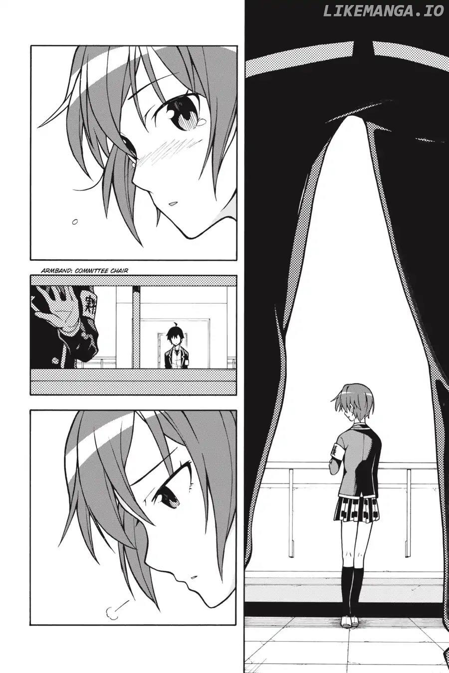 Yahari Ore no Seishun Love Come wa Machigatteiru @comic Chapter 42 - page 10