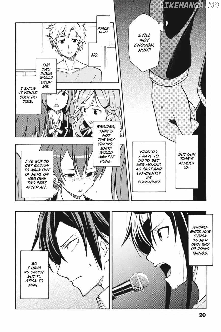 Yahari Ore no Seishun Love Come wa Machigatteiru @comic Chapter 42 - page 16