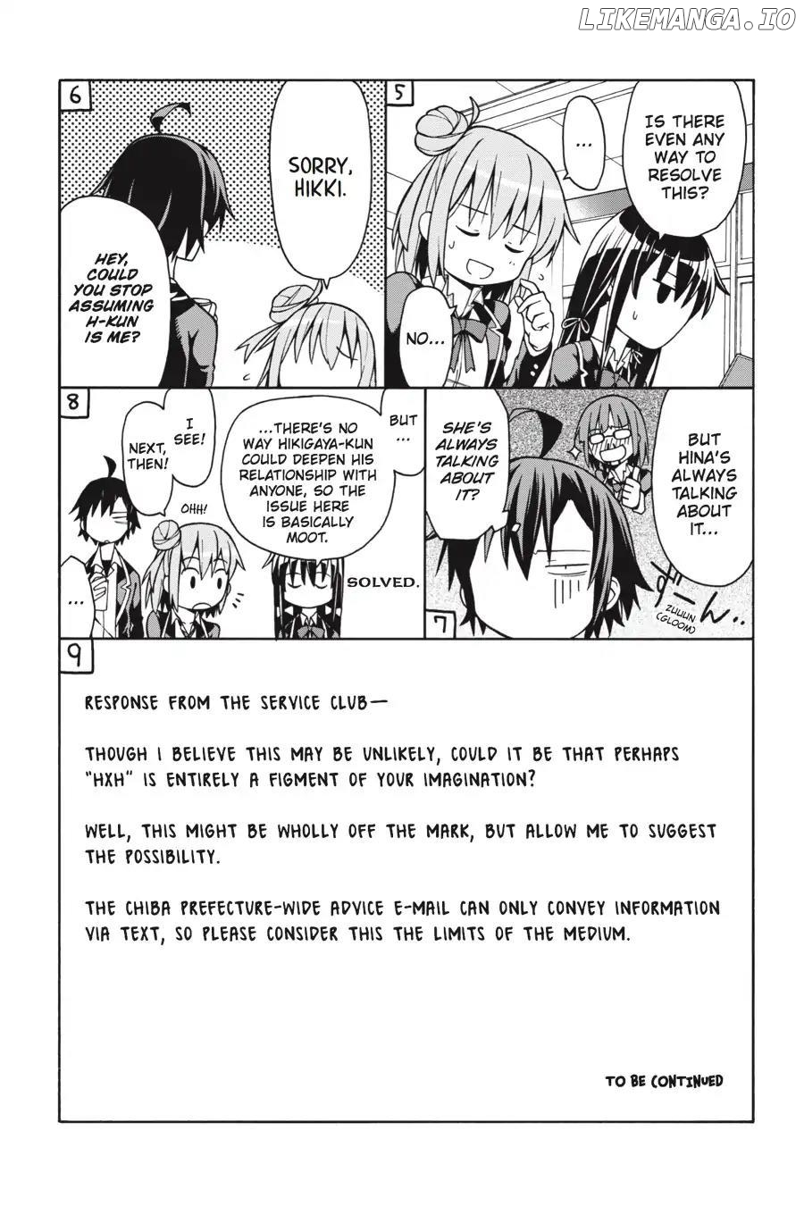Yahari Ore no Seishun Love Come wa Machigatteiru @comic Chapter 41 - page 37