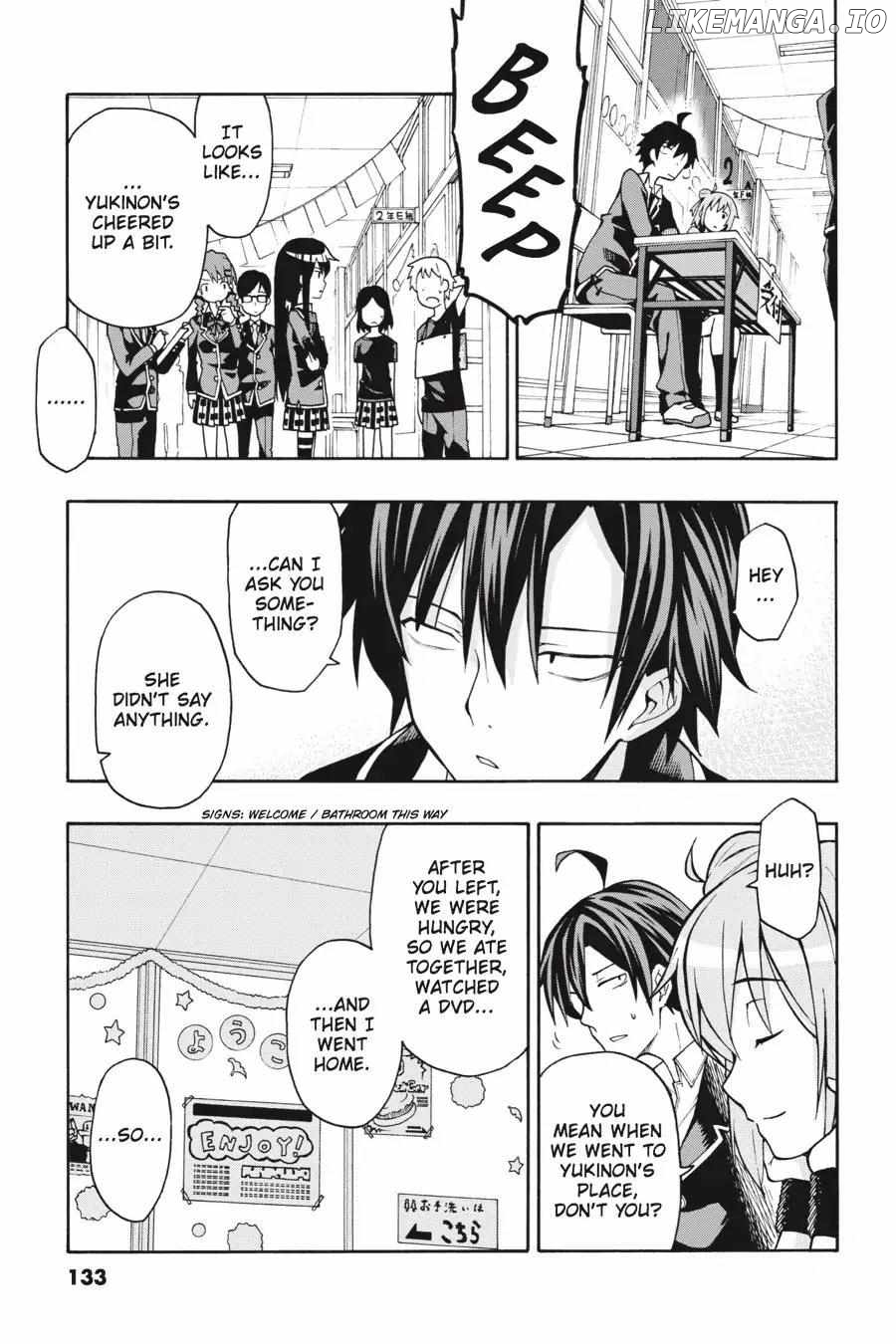 Yahari Ore no Seishun Love Come wa Machigatteiru @comic Chapter 40 - page 9