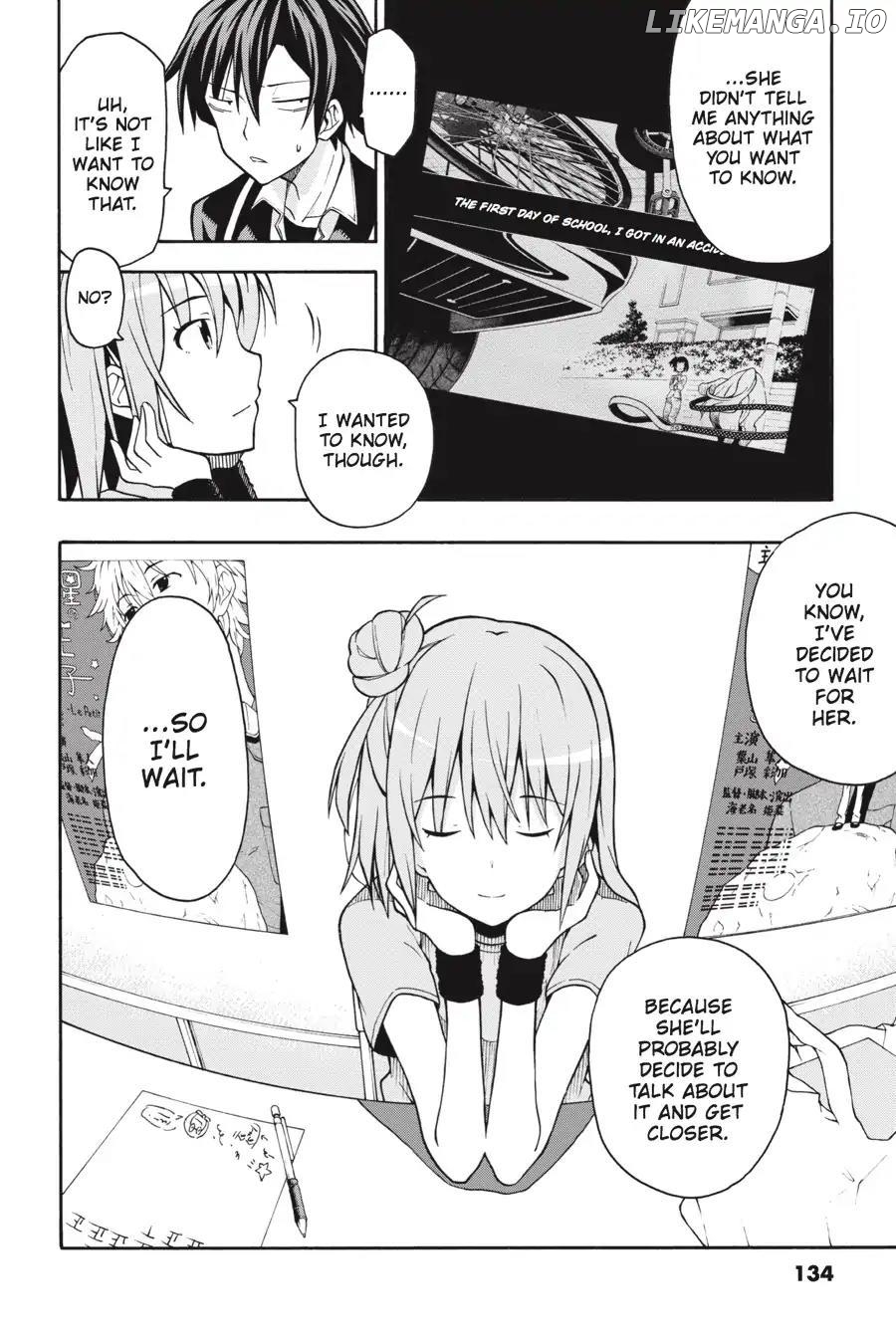 Yahari Ore no Seishun Love Come wa Machigatteiru @comic Chapter 40 - page 10