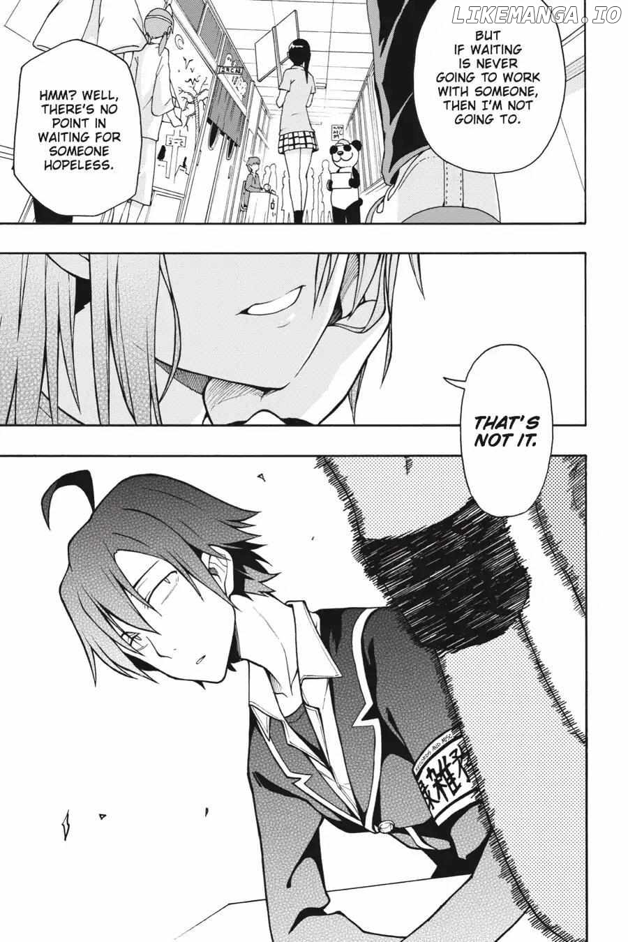 Yahari Ore no Seishun Love Come wa Machigatteiru @comic Chapter 40 - page 11