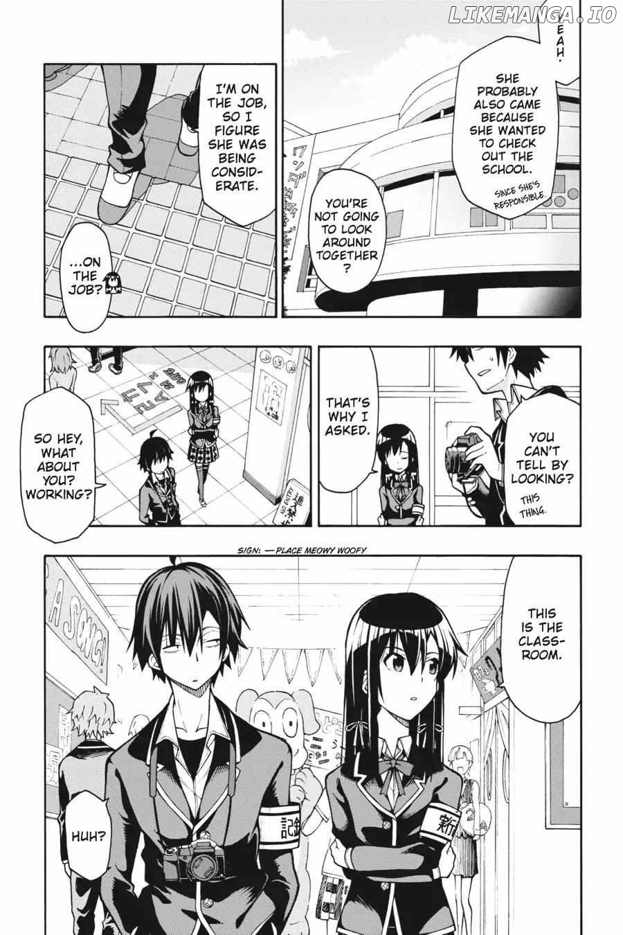Yahari Ore no Seishun Love Come wa Machigatteiru @comic Chapter 40 - page 19